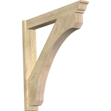 Ekena Millwork Legacy Traditional Rough Sawn Outlooker, Douglas Fir, 6"W x 40"D x 40"H OUT06X40X40LEC01RDF